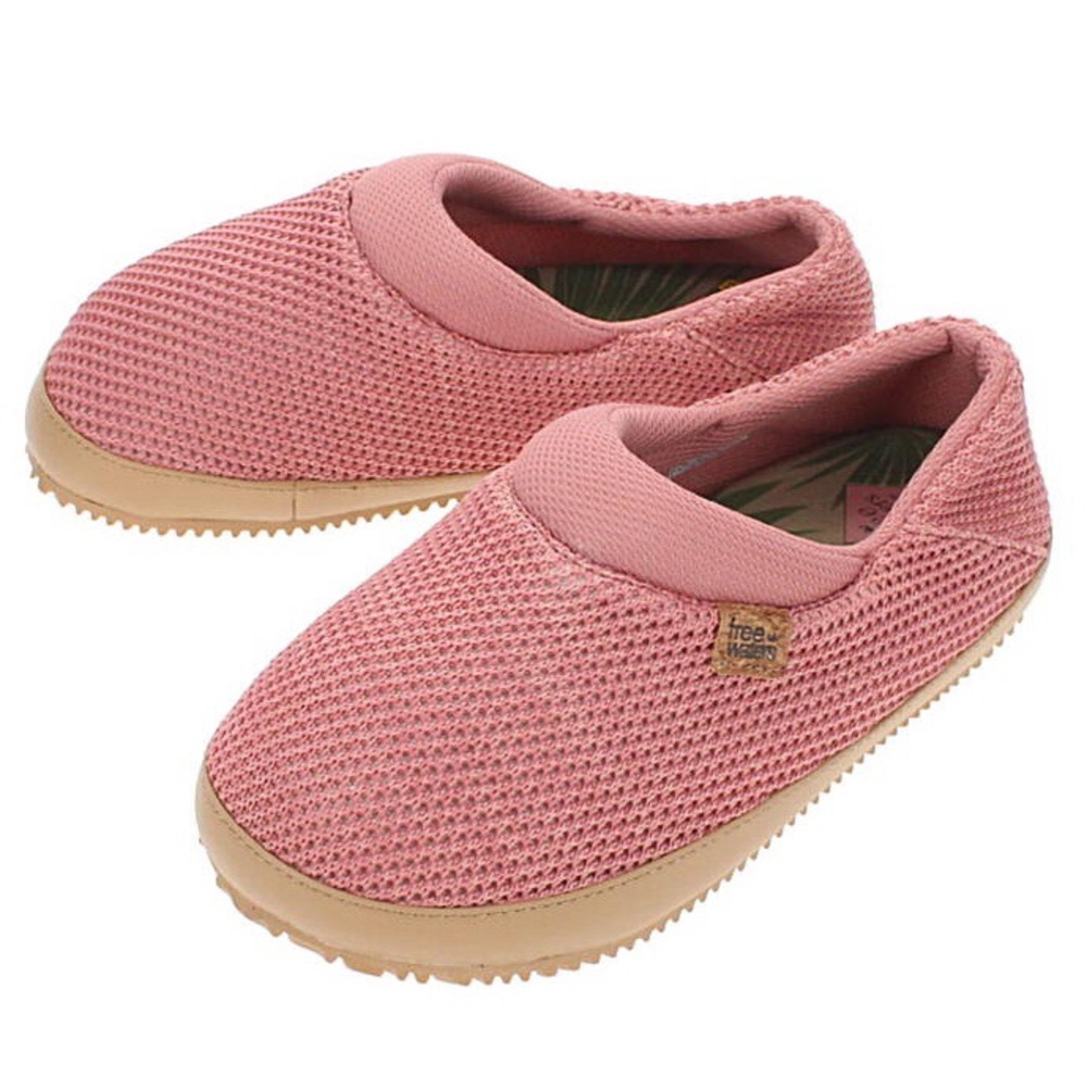 Freewaters Kassie Desert Rose Pink Knit Slip On Slippers